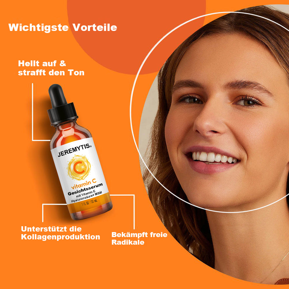 đĽKräftiger Entferner dunkler Flecken - JEREMYTIS⢠Vitamin C Spot Brightening Serum