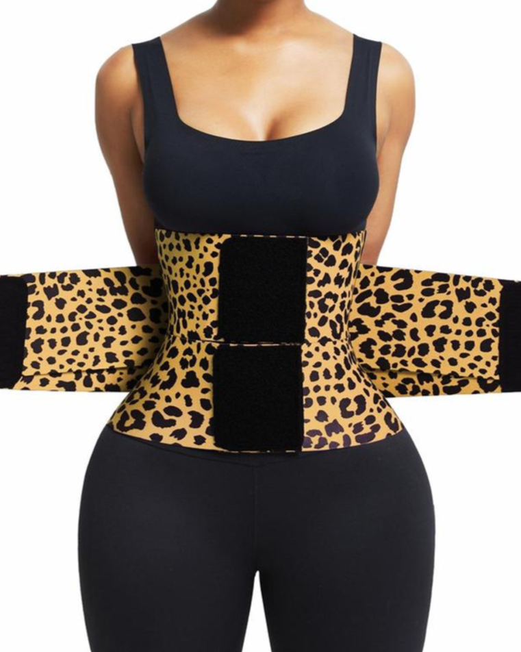 Taillenmieder-Gürtel Bauchkontrolle Body Shaper mit dreifacher Wickelung für Damen