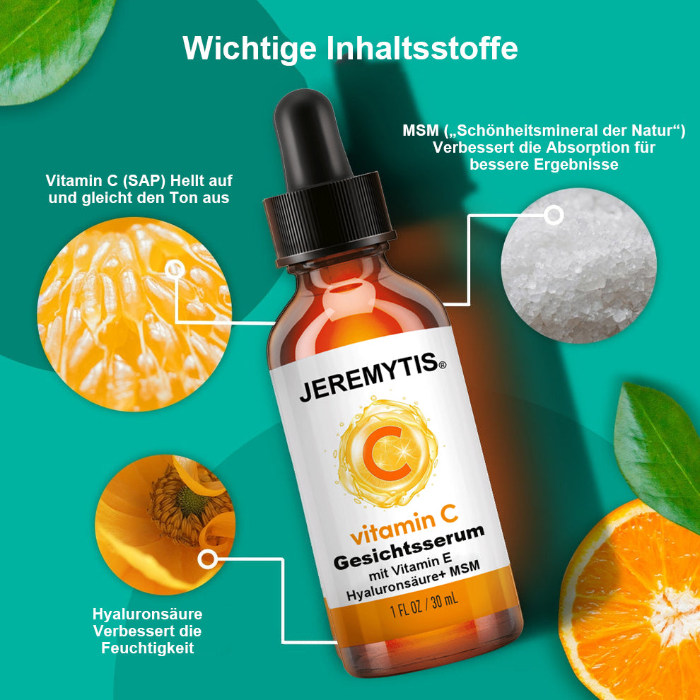 đĽKräftiger Entferner dunkler Flecken - JEREMYTIS⢠Vitamin C Spot Brightening Serum