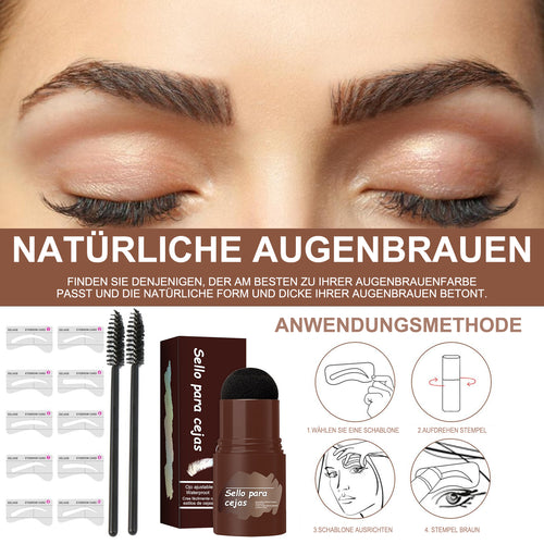 Perfekte Augenbrauen Schablone & Stempel Kit