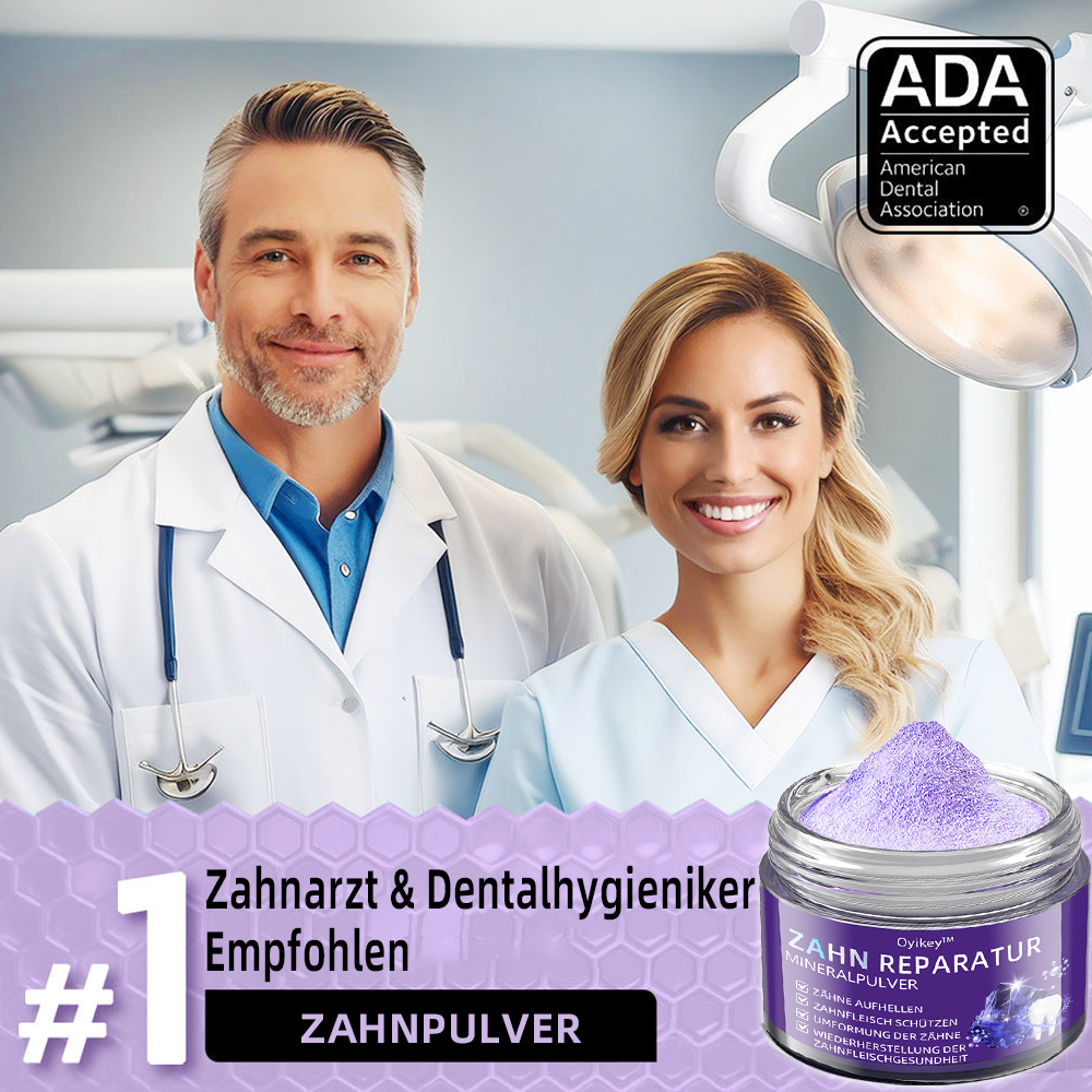 (Ihre Zähne – Unsere Expertise) ODEIUN™ Zahnreparatur-Mineralpuder (Empfohlen von der EDA)