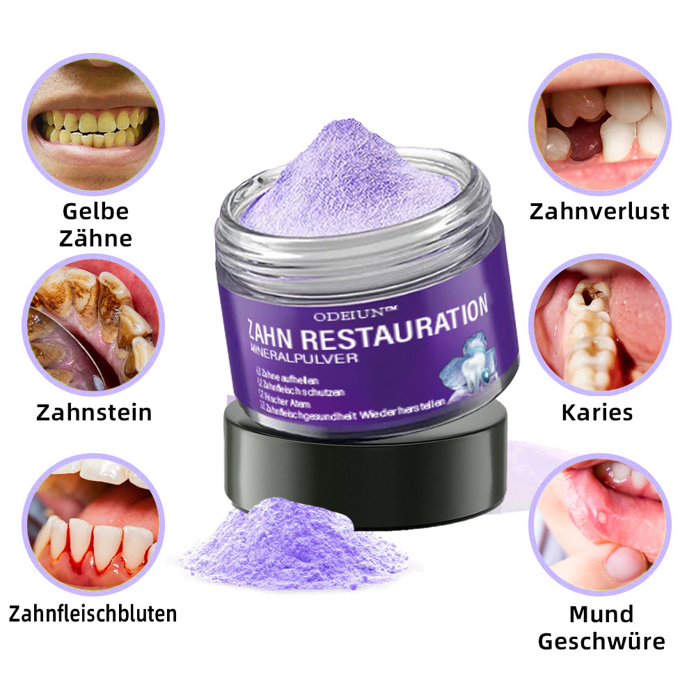 (Ihre Zähne – Unsere Expertise) ODEIUN™ Zahnreparatur-Mineralpuder (Empfohlen von der EDA)
