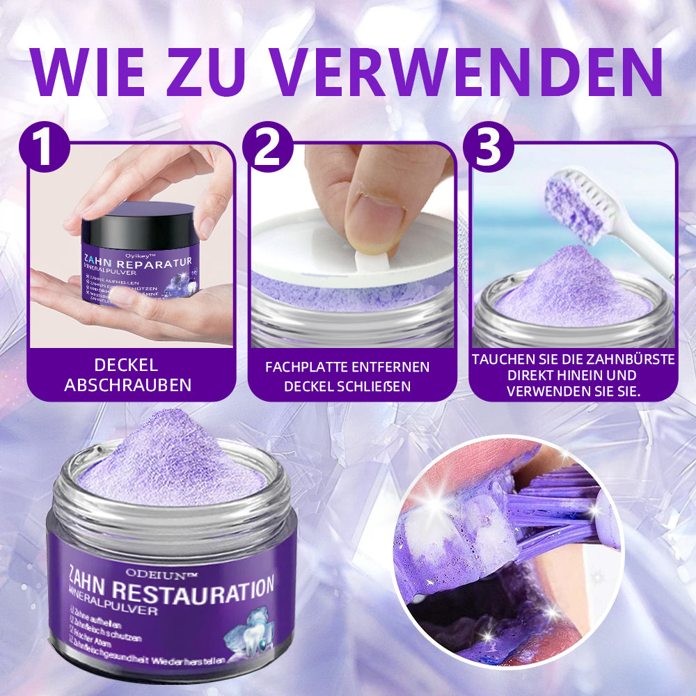 (Ihre Zähne – Unsere Expertise) ODEIUN™ Zahnreparatur-Mineralpuder (Empfohlen von der EDA)