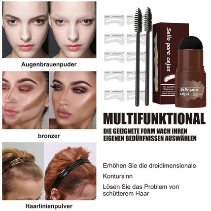Perfekte Augenbrauen Schablone & Stempel Kit